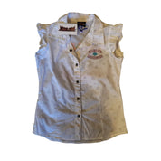 Harley Davidson Flower Girl  Top (XS/S)
