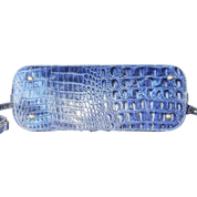 Midnight Blue Alligator Bag by Brahmin