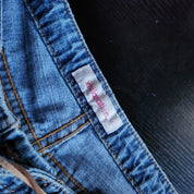 Light Wash Hippie Flare Jeans