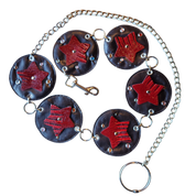 Star-Studded Custom Chain Belt