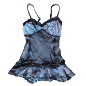 Italian Vintage Velvet & Lace Tank(S)