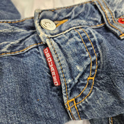Vintage Y2k Dsquared2 Distressed Low Rise Jeans Subversive (xs)