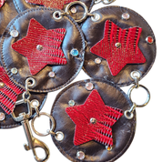 Star-Studded Custom Chain Belt