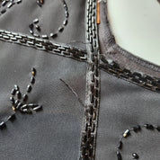 Yongi Whimsy Goth Beaded Tank (M)