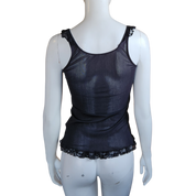 Whimsigoth Lace-Up Tank (S/M)