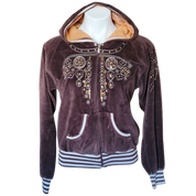 Vintage Ed Hardy Cropped Zip-Up (M)