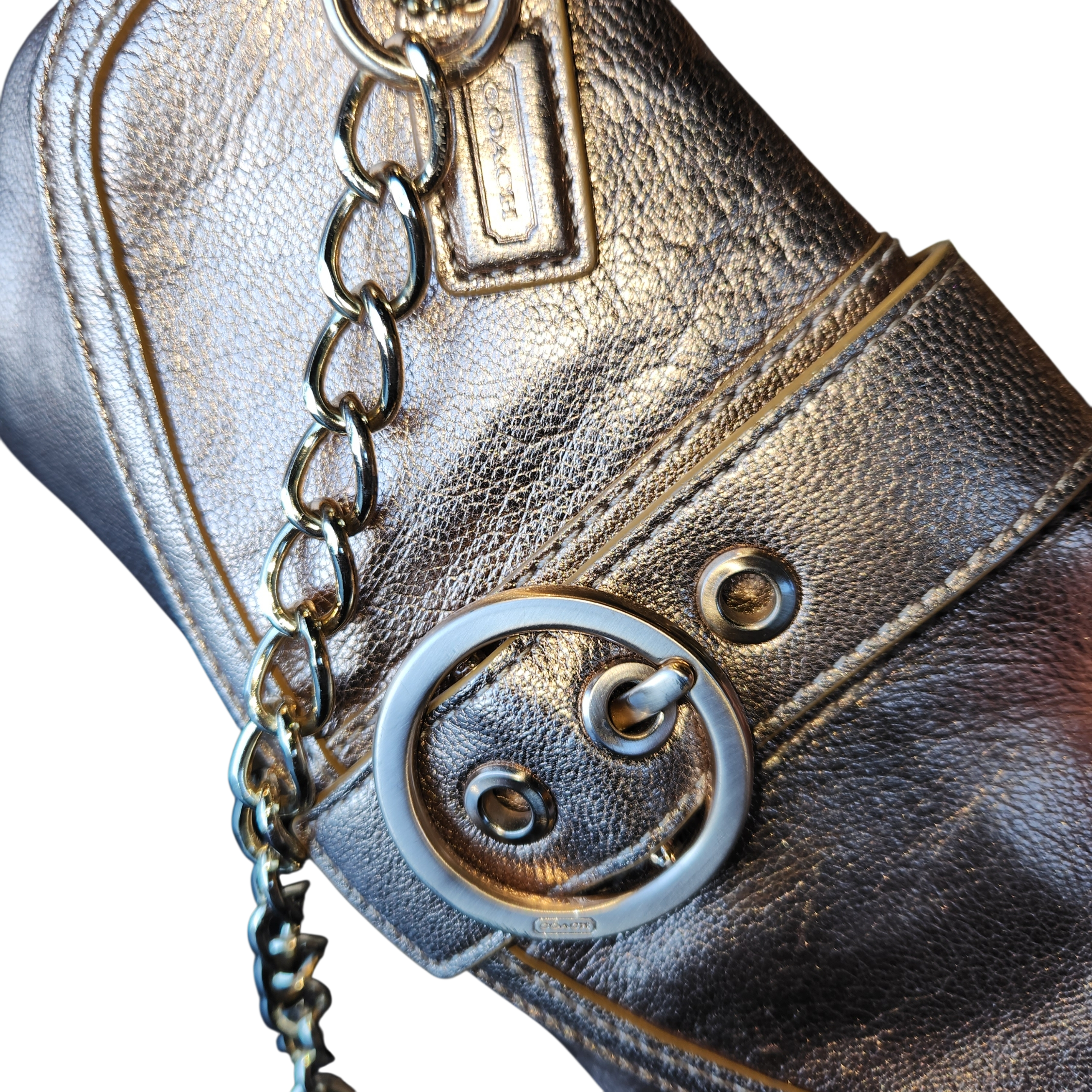 The coach Golden Purse