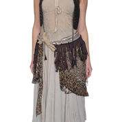 Custom Fringe Cheetah Belt (M)