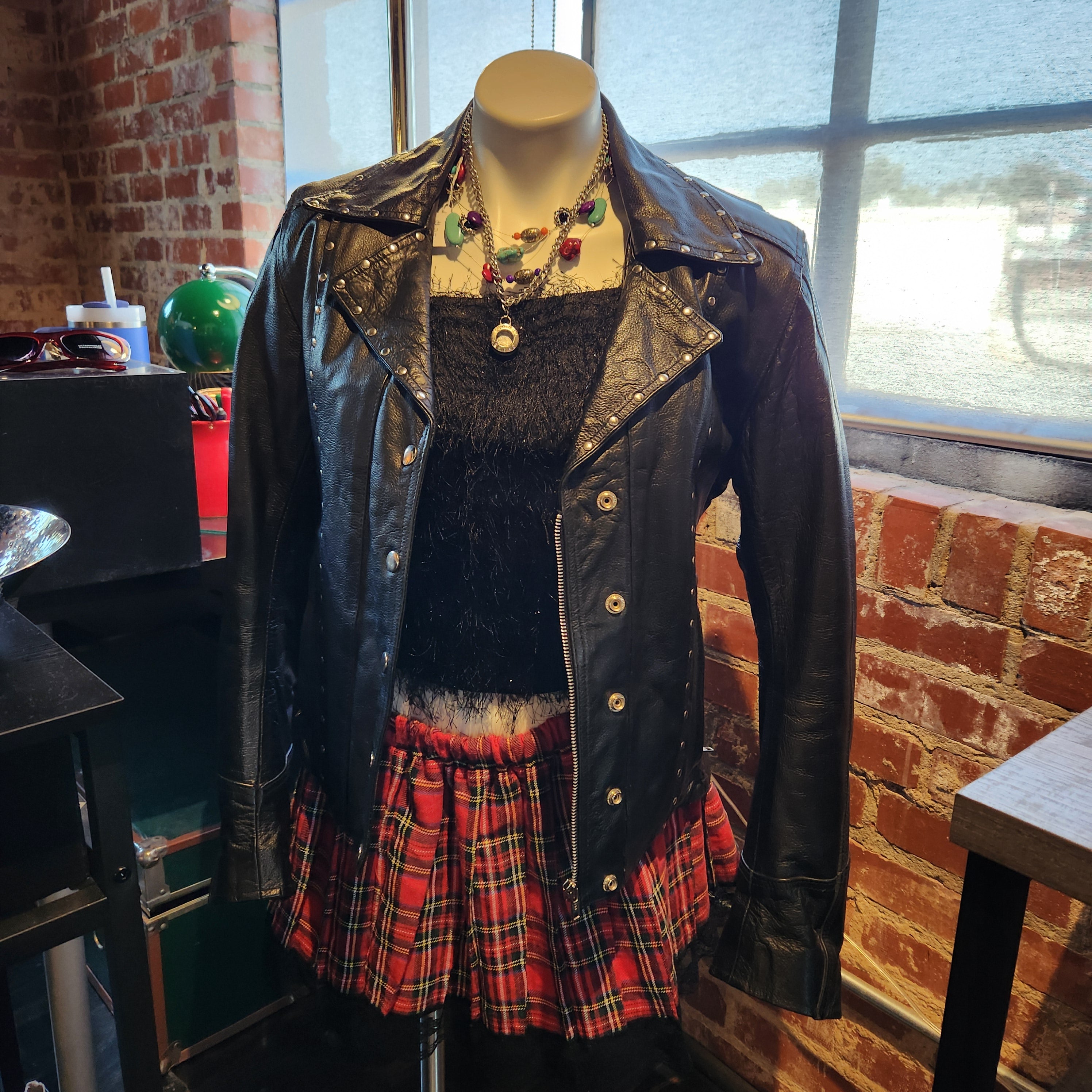 Papa's Leather Jacket (M)