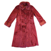 Wine Collared Duster (M)