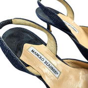 Vintage Manolo Blahnik Kitten Heels (7.5)