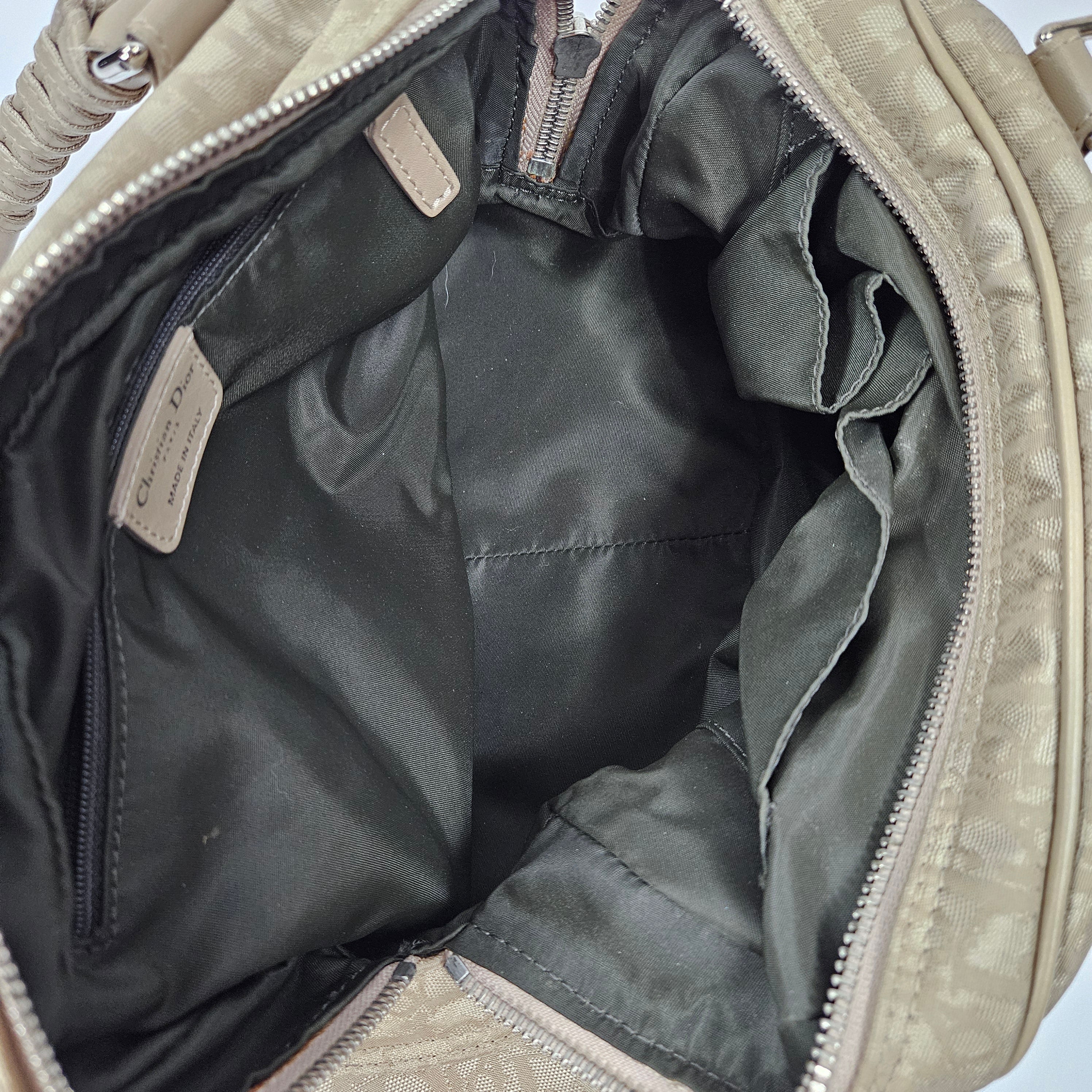 Vintage Dior Trotter Shoulder Bag