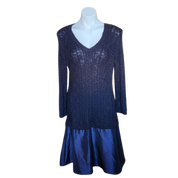 Gothic Sparkle Sweater Dress (XL)