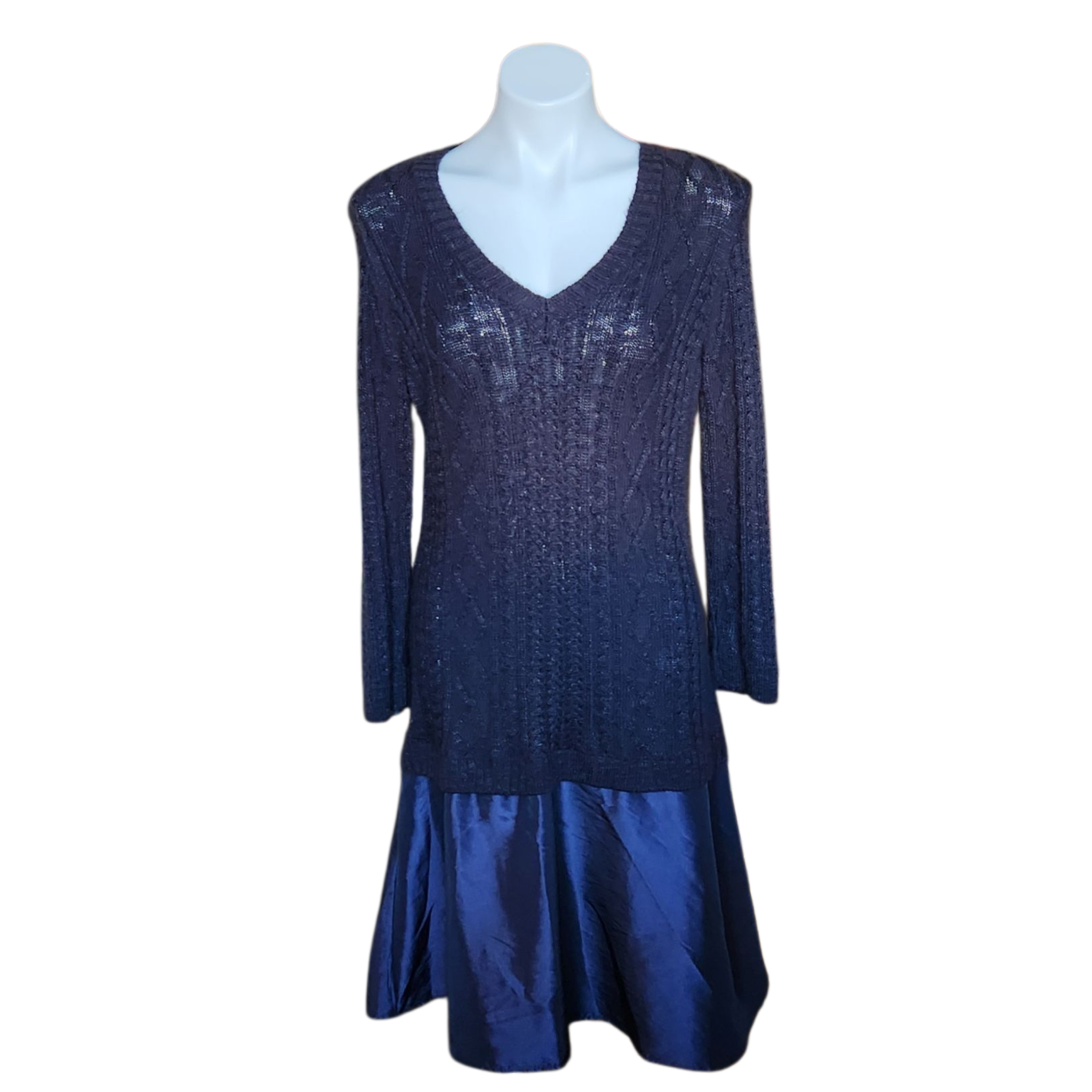 Gothic Sparkle Sweater Dress (XL)