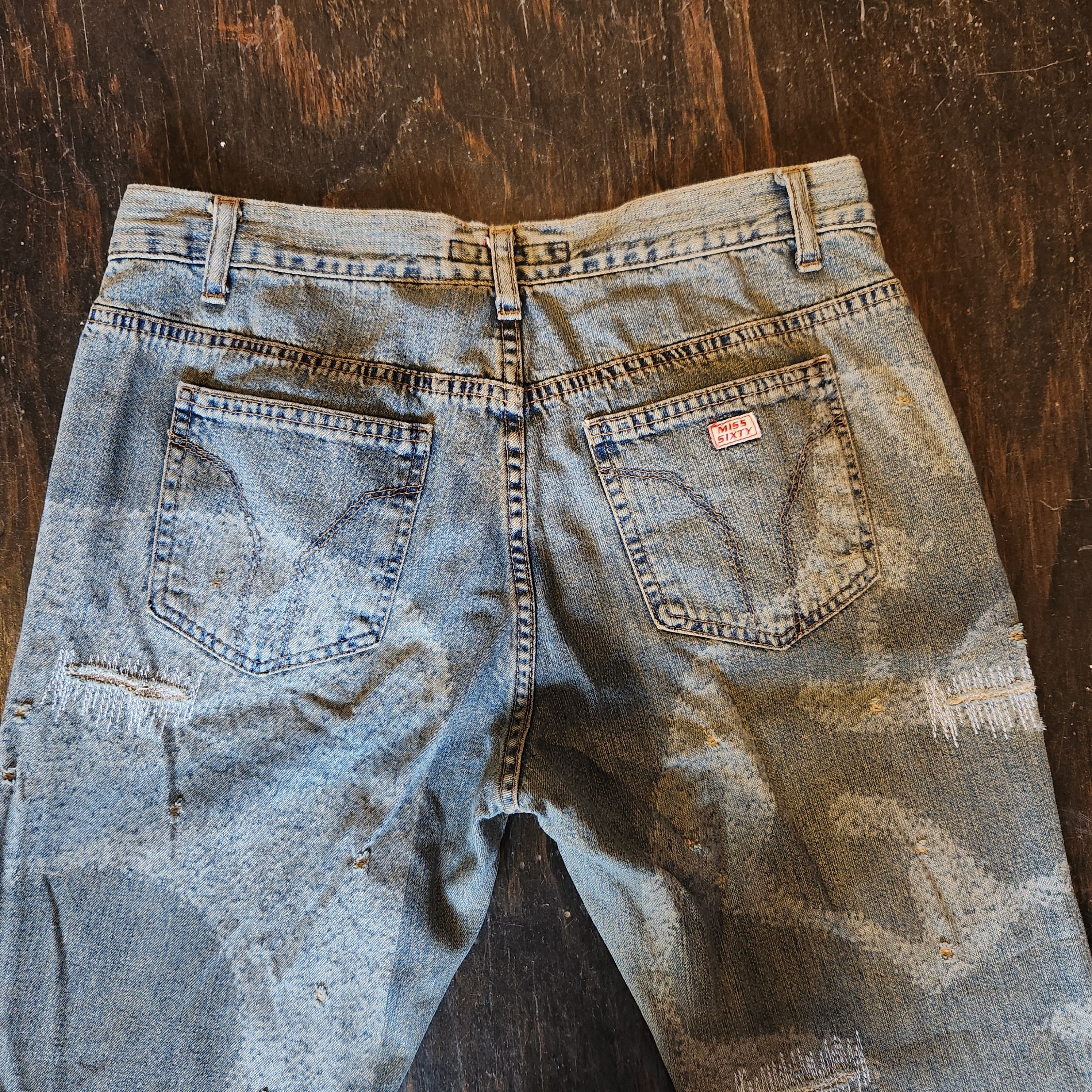 Miss Sixty Textured Denim(M)