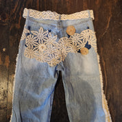 Whimsical Web Jeans (L)