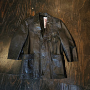 Black Leather Butterfly Jacket (M-L)