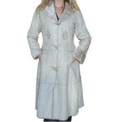 White Embroidered Duster (M)
