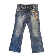 Bedazzled Dark Wash Jeans (L)
