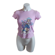 Spirit Addict Y2k Graphic Top (S)