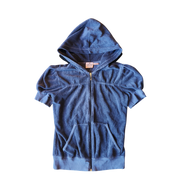 Juicy Couture Royal Blue Shortsleeve Hoodie ( M)