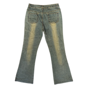 Beaded Butterfly Jeans (L)