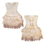 Bebe Silk Fairy Petal Dress (S)