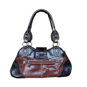 Leather Bling Western Bag