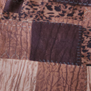 Animal Print Patchwork Style Pants (M)