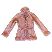 Blush Pink Penny Lane Coat (M)