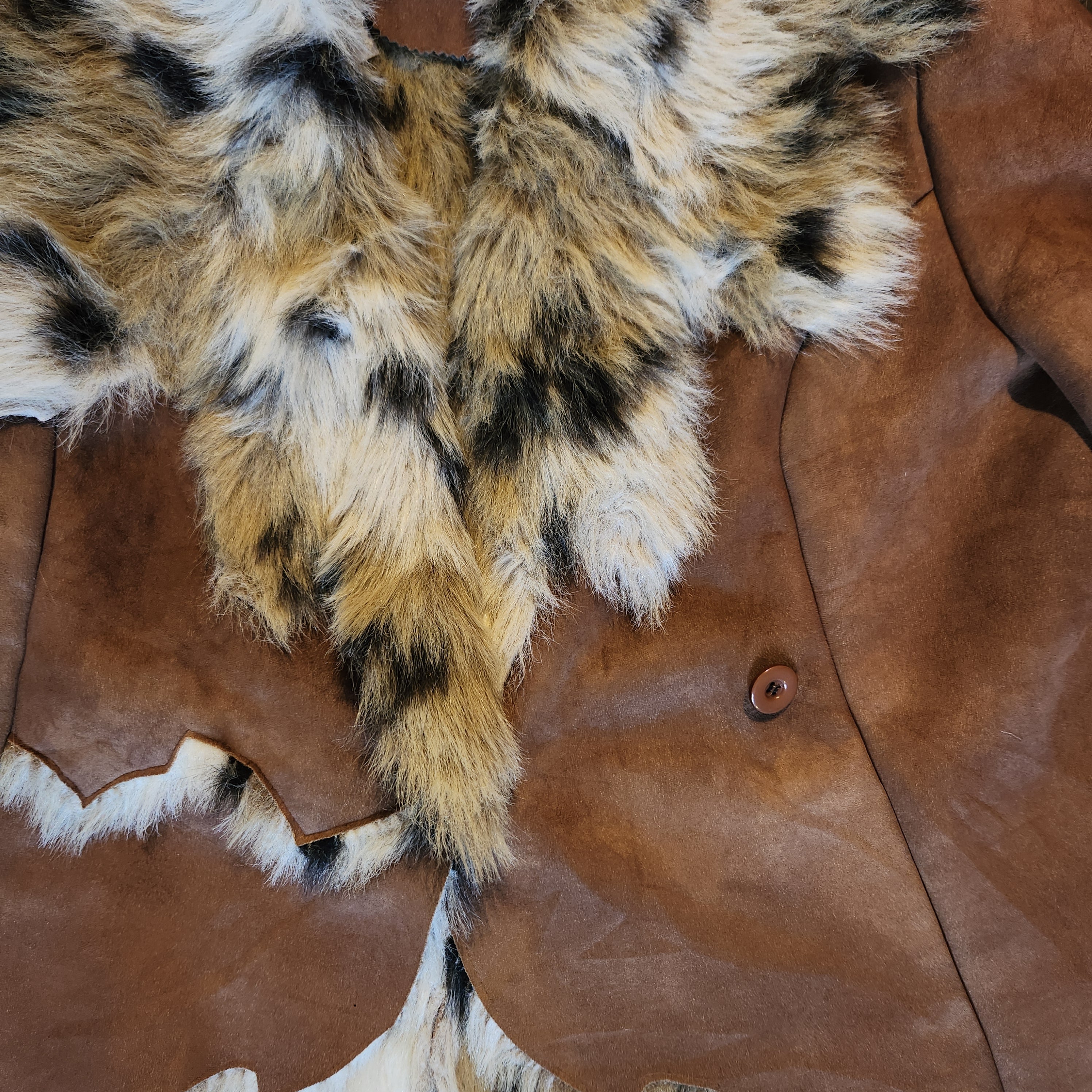 Scalloped Cheetah Jacket (M/L)