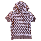 Juicy Couture Chocolate Sweetheart Shortsleeve Hoodie (L)
