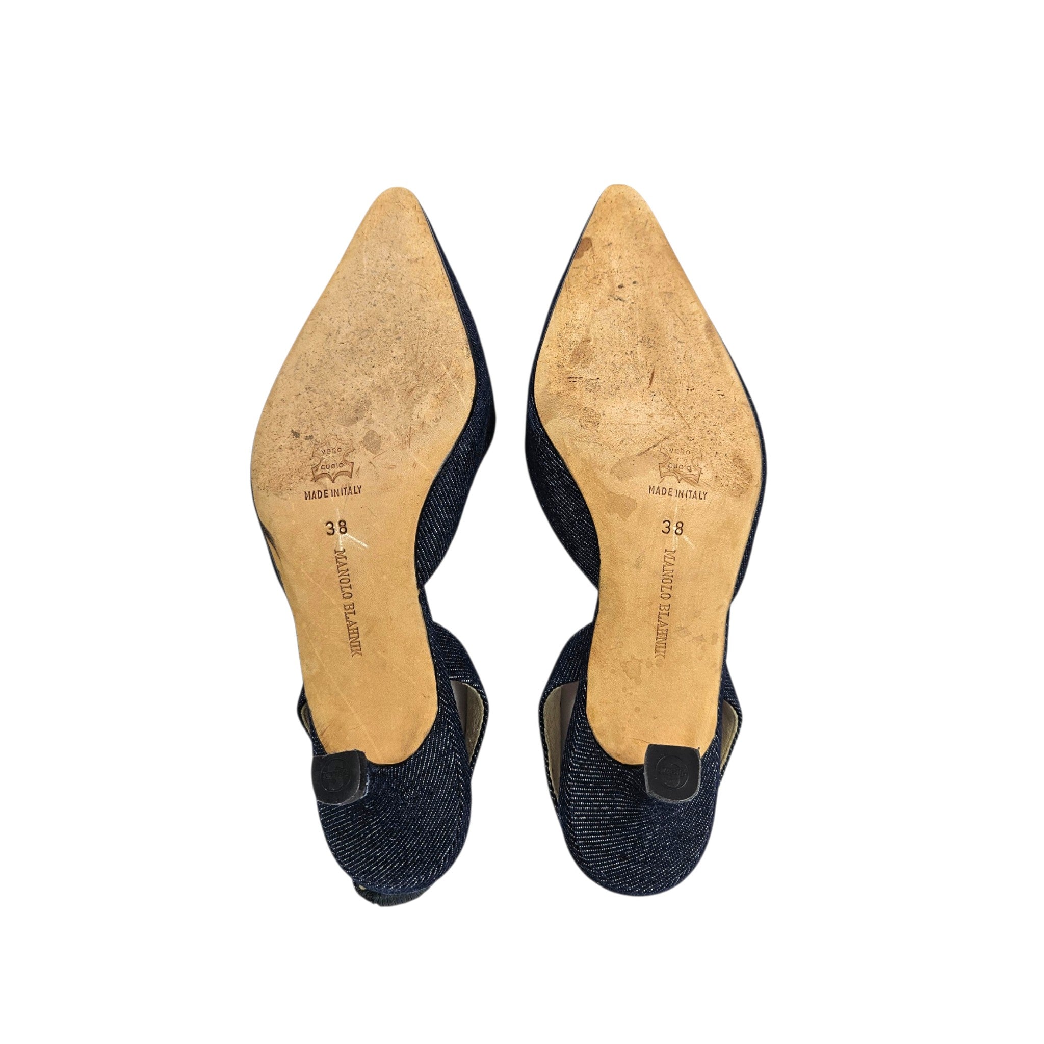 Vintage Manolo Blahnik Kitten Heels (7.5)