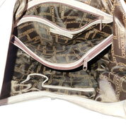 Baby Pink Ruffle Slouch Bag