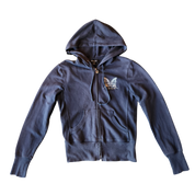 Bebe Butterfly Zip-up Hoodie (M)