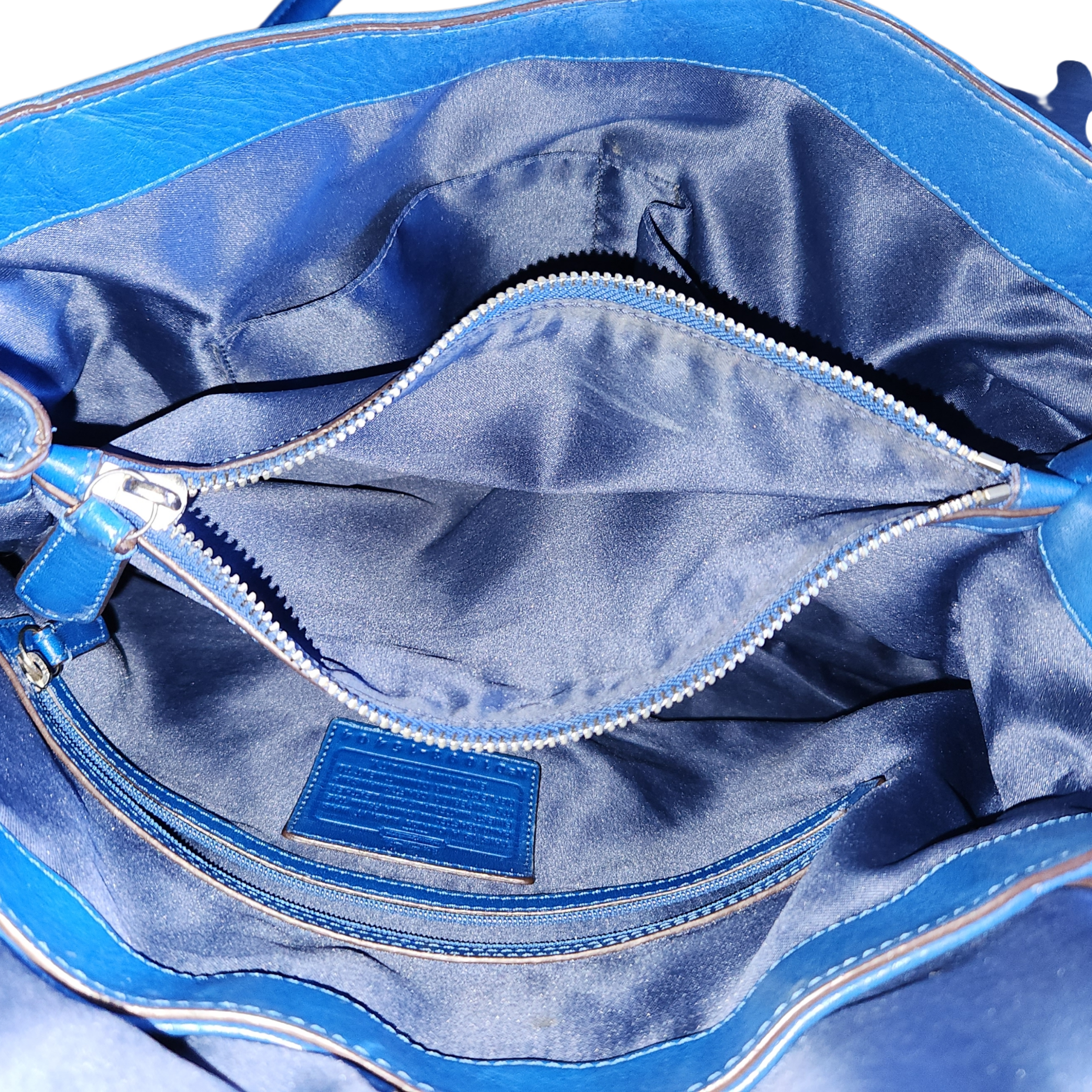 Cornflower Blue Slouch Bag by Coach