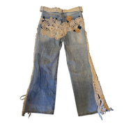 Whimsical Web Jeans (L)