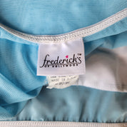 Baby Blue Mesh Strapless Top (S/M)