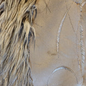 Suede Embroidered Penny Lane Jacket (M)