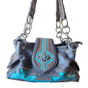 Turquoise Montana West Bag