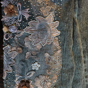 Acid Wash Embellished Jeans (M)