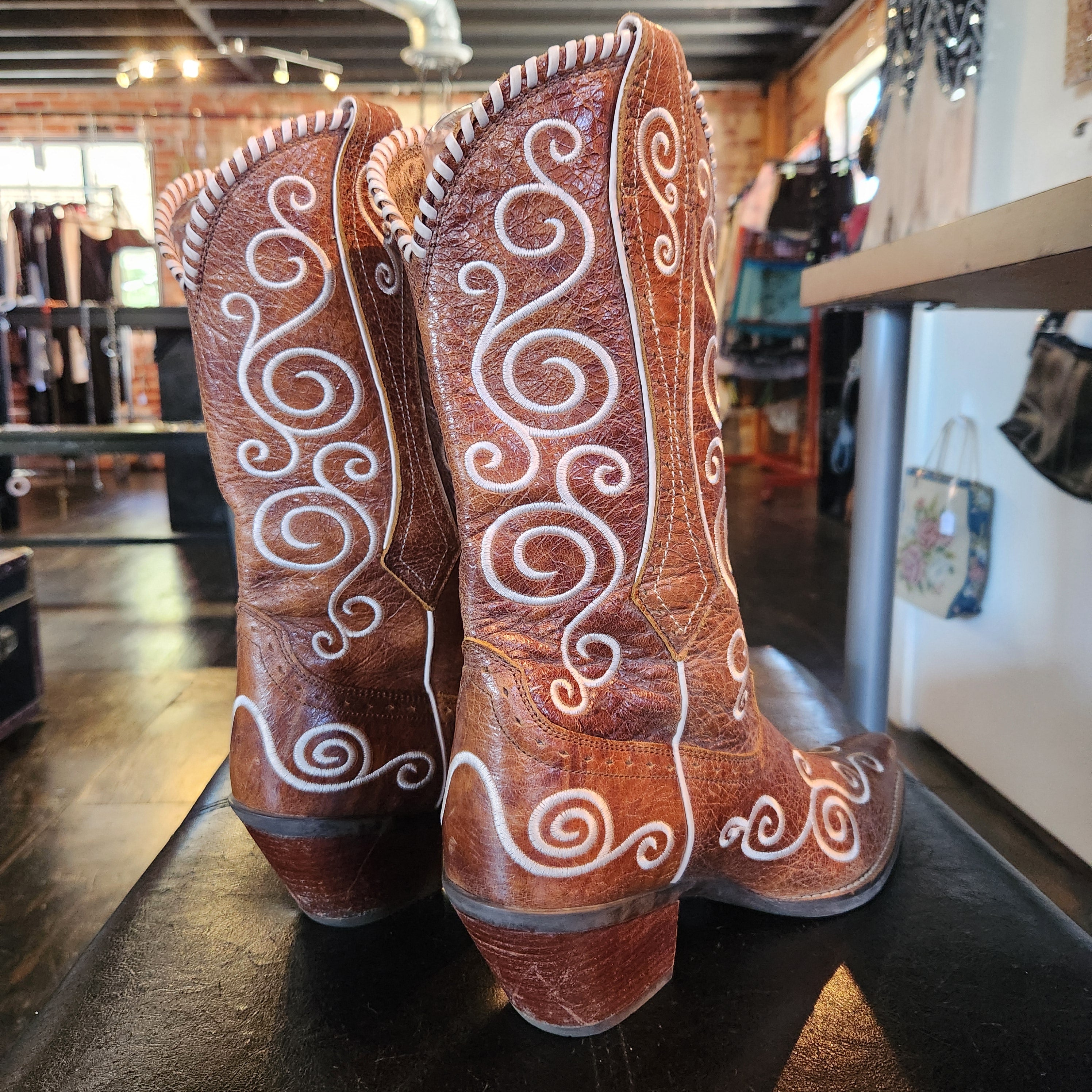 Leather Western Boots (10)