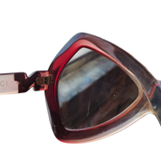 Nina Ricci 1970s oversized butterfly sunglasses