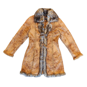 Corset Stitch Tan Coat (L)