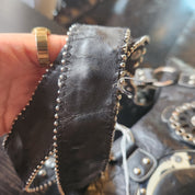 Black Studded Bag