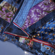 Paisley Patchwork Mini Skirt by Yutopia (L)