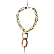 Shapes Pendant Pearl Necklace
