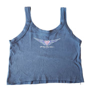 Harley Davidson Black Crop Tank (L)