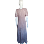 Lacy Taupe Maxi Dress (S)