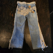 Whimsical Web Jeans (L)